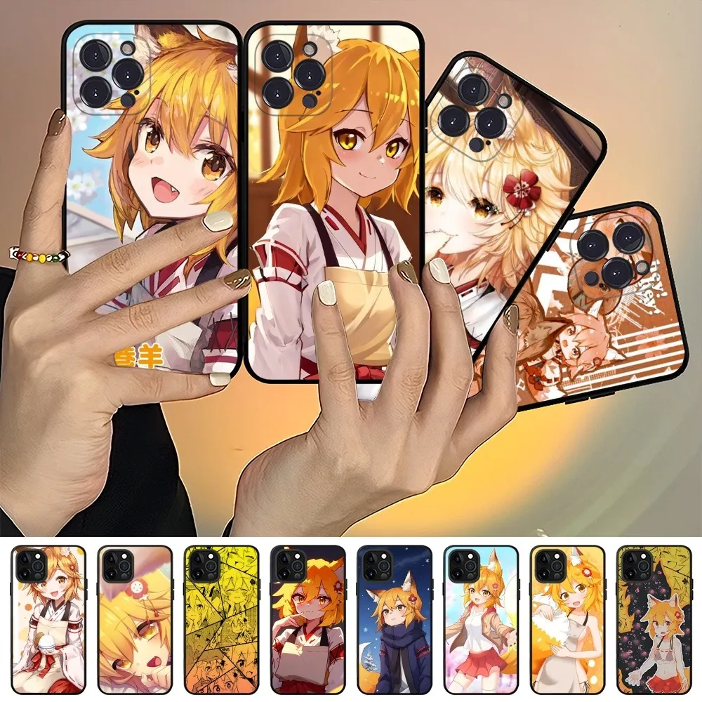 The Helpful Fox Senko San Anime Phone Case For IPhone 15 14 13 12 Mini 11 Pro XS Max X XR SE 6 7 8 Plus Soft Silicone Cover