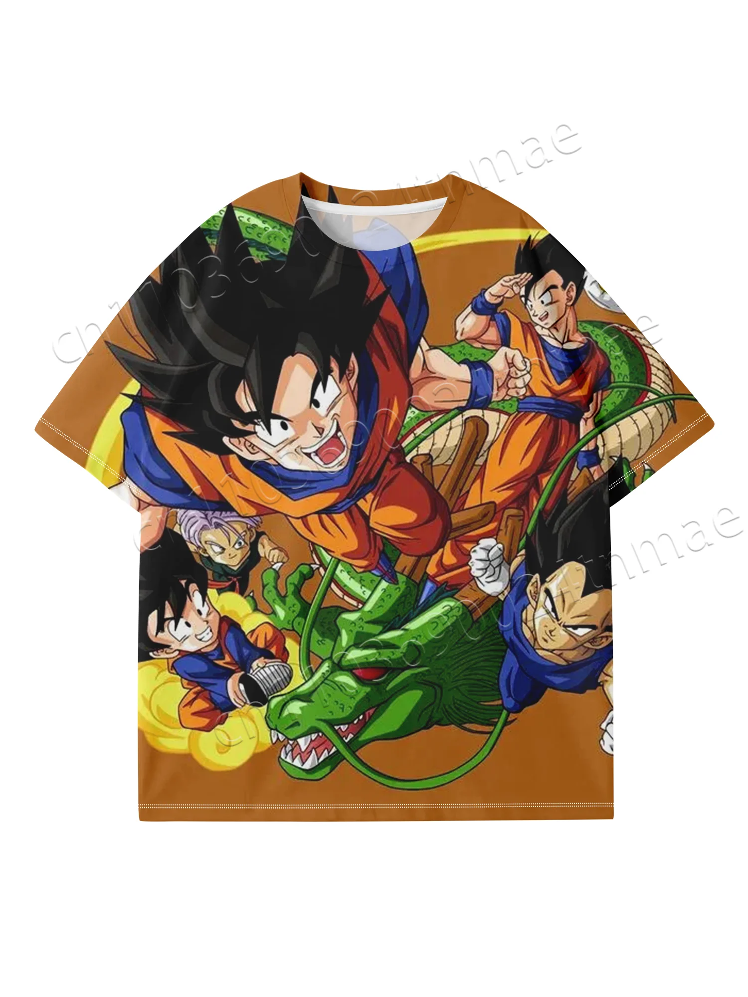 

2025 Limited Dragon Ball Edition - Kamehameha Wave Shirts 3D Printing Quick Drying and Breathable