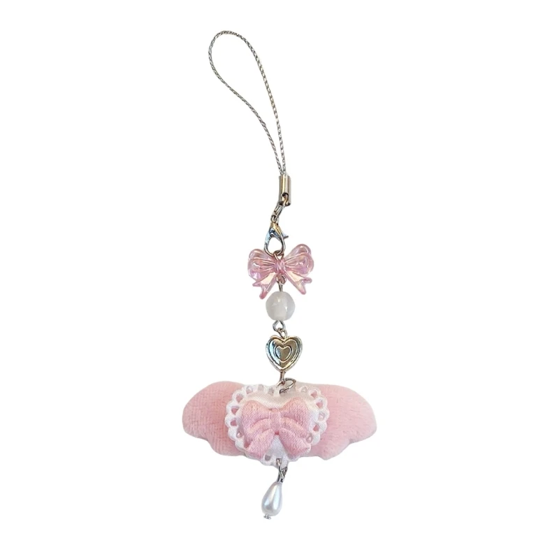 Симпатичный-angel-wing-chone-bess-chepchain-с-bowknot-charm-Уникальный-украшение-сумки-для-девочек-лолита-аксессуары-в-стиле