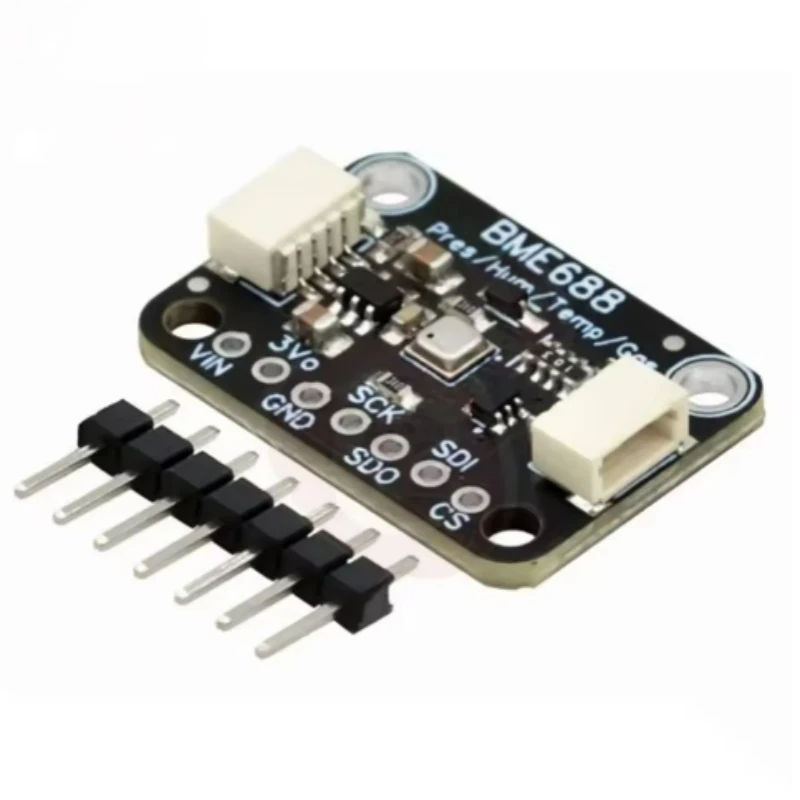 1Pcs/lot 100% New BME688 Environmental Sensor Module Temperature/humidity/Pressure/gas AI Intelligent I2C
