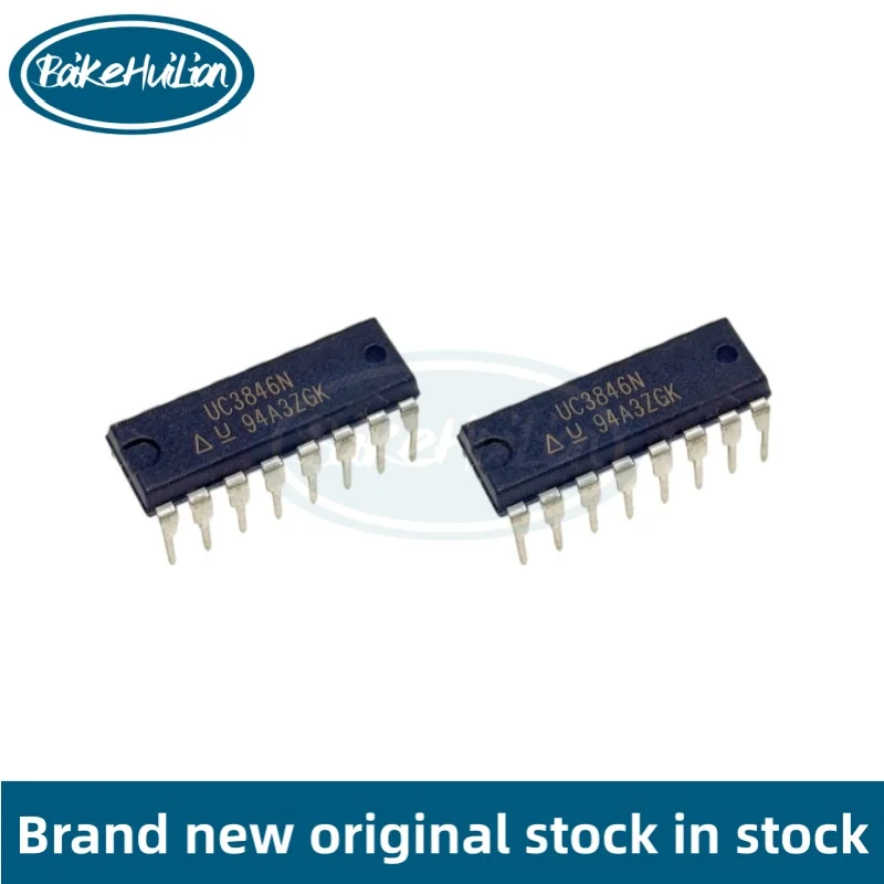 20-100pcs/lot New original imported UC3846N DIP-16 direct insertion voltage regulator DC switching controller UC3846