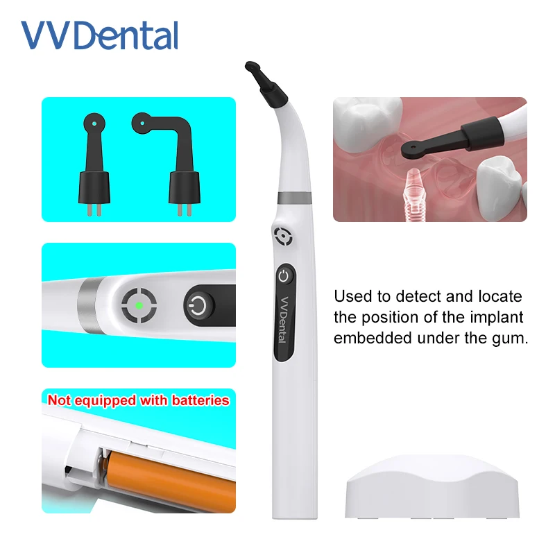 Intelligent Wireless Implant Finder 360° Rotatable Scanning Screwdriver with Detachable Sensor Elbow for Accurate Dental Surgery
