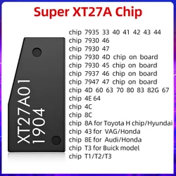 Original XT27A66 XT27 XT27A Super Chip for ID46/40/43/4D/8C/8A/T3/47 for VVDI2 Key TooL Super Transponder Chip