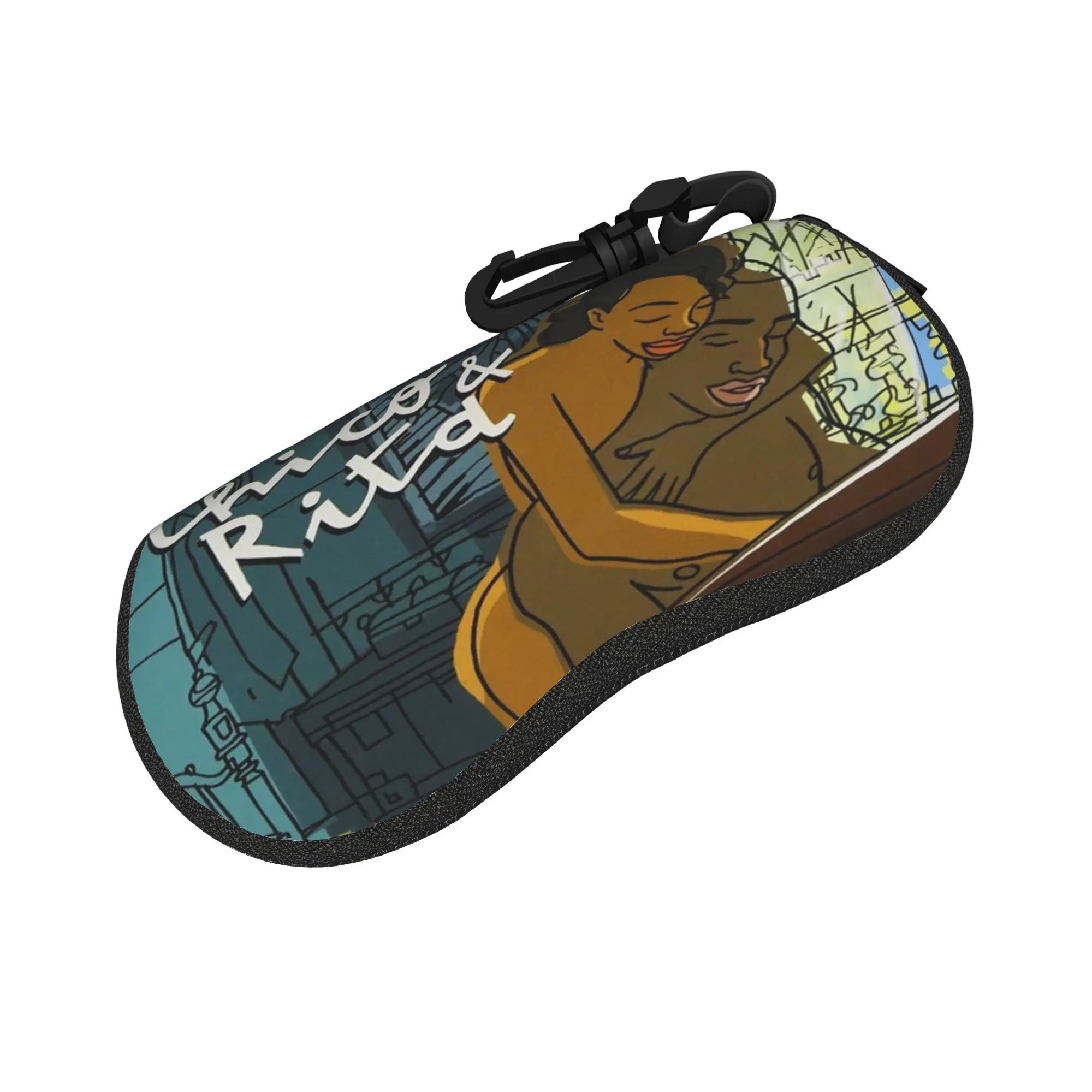 Harajuku Cartoon Glasses Case Chico & Rita Accessories  Box  Glasses Protector Cartoon Eyewear Container