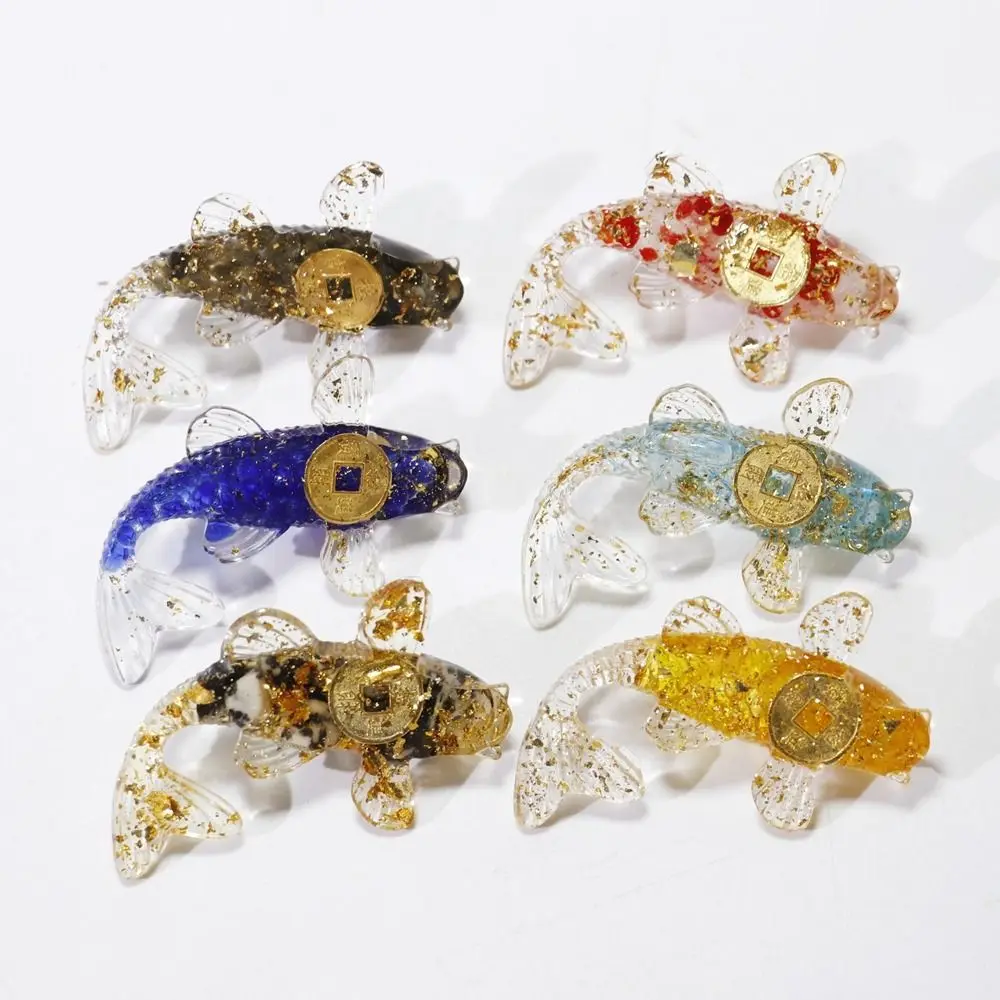 

Resin Crafts Handicraft Home Decoration Koi Fish Decoration Gift Artificial Fish Car Pendant Fish Ornaments Wedding Accessories