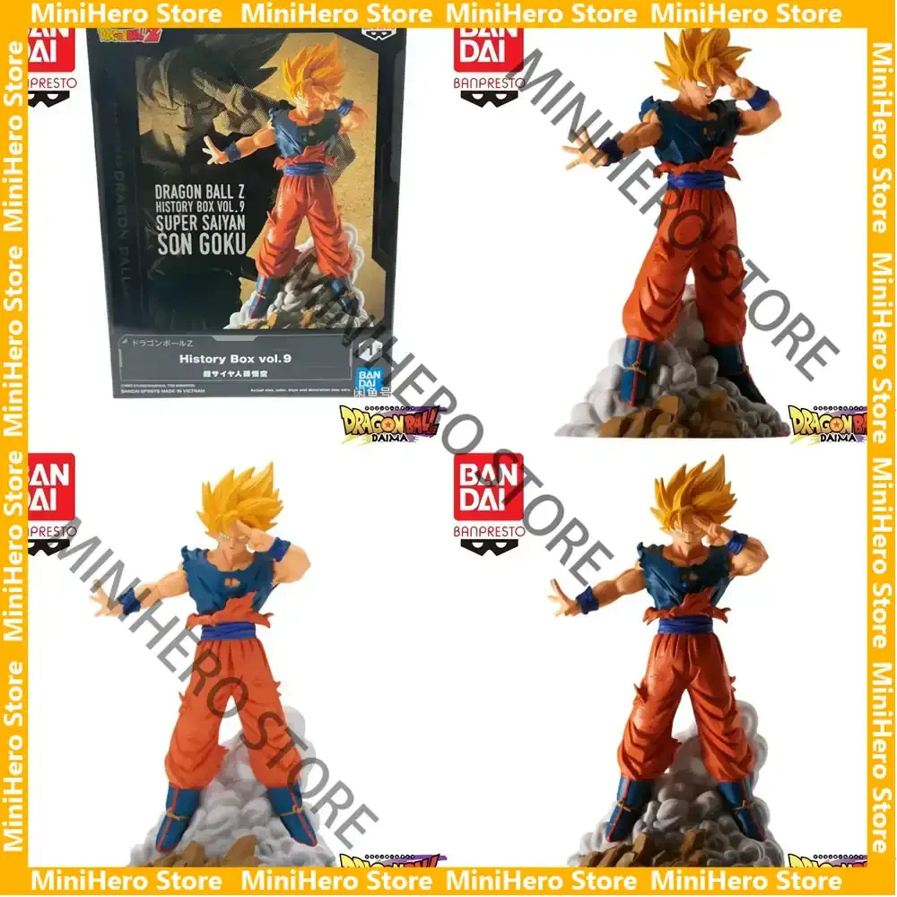 

В наличии Оригинальная фигурка BANDAI BANPRESTO Dragon Ball Son Goku, масштаб 1/8, ПВХ, для демонстрации