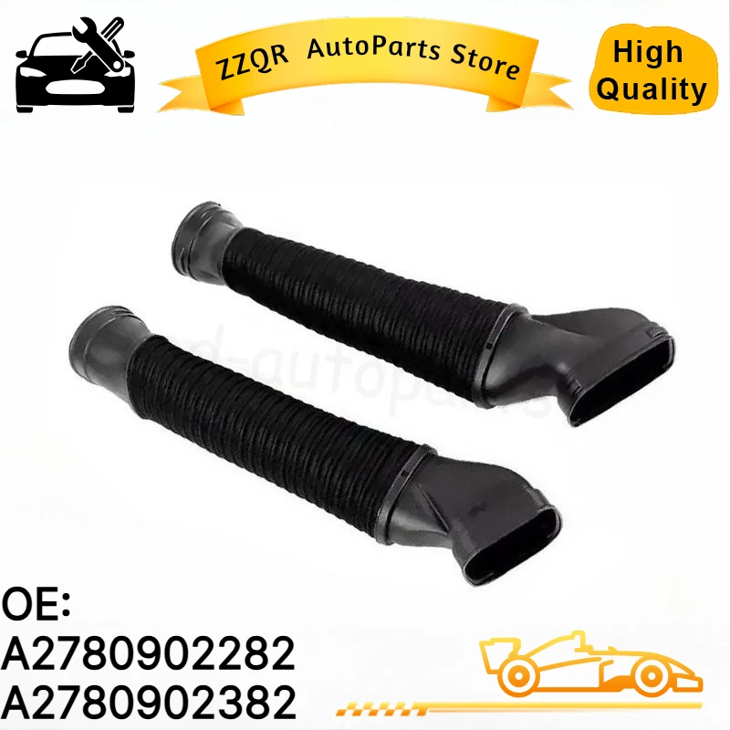 A2780902282 A2780902382 Air Intake Hose For Mercedes Benz SL550 SL63 AMG R231 2013-2020 M157 W231 2780902282 2780902382