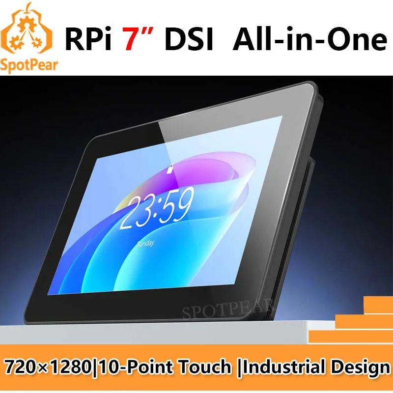 

Raspberry Pi 7 inch HMI industrial DSI Display LCD 7inch TouchScreen Computer 720×1280