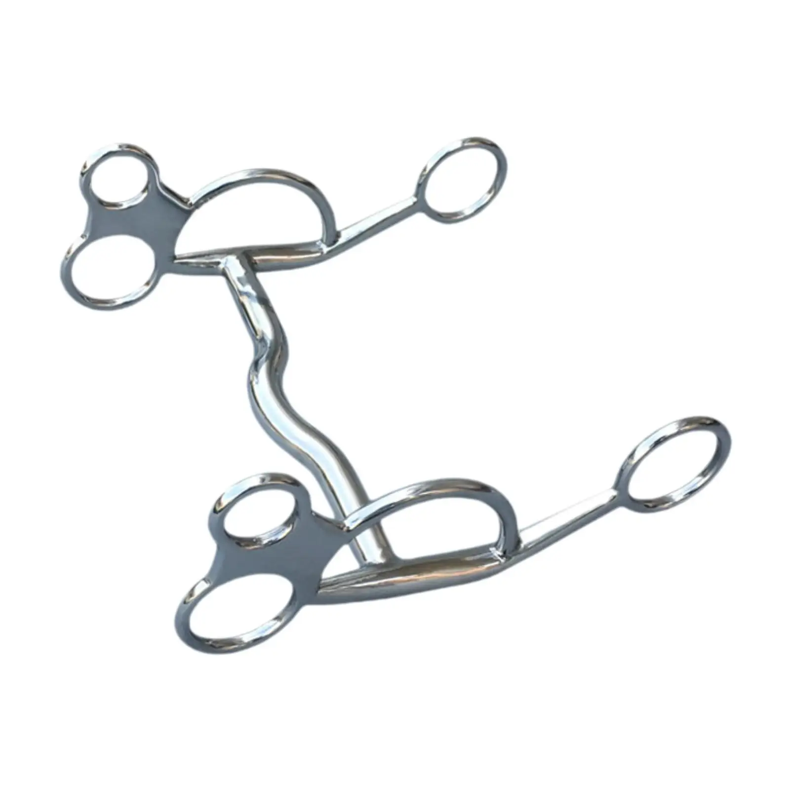 Horse Snaffle Bit H Shape Equestrian Supplies for Horse Bridle Horse Chewing