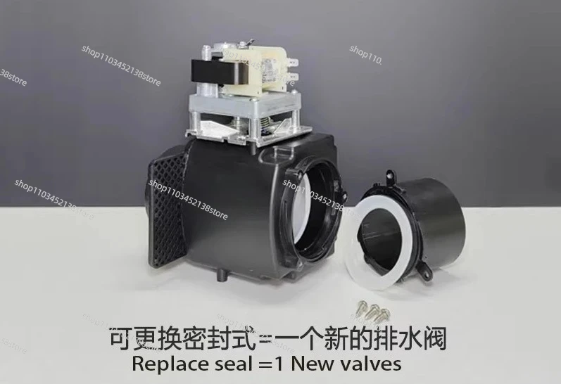 Suitable for TALLEY Washing Machine Washing Machine Drain Valve 3 Inch 180 Degree 90 Degree Solenoid Valve Drain Pump