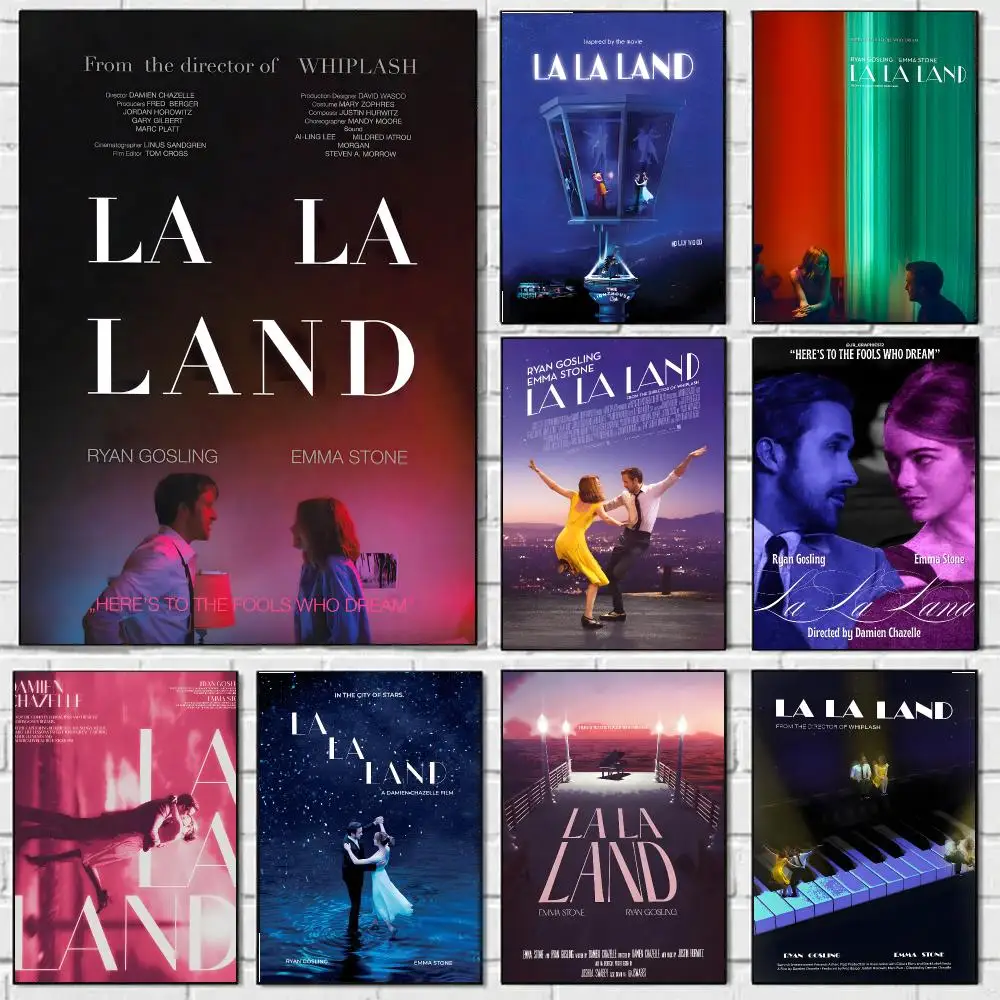 L-La La L-Land Poster Poster Prints Wall Art Pictures For Modern Bedroom Game Room Home Aesthetic Room Deco