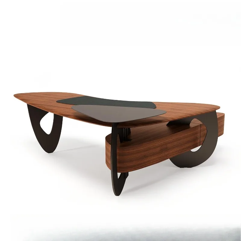 Desk boss table modern light luxury high-end designer villa