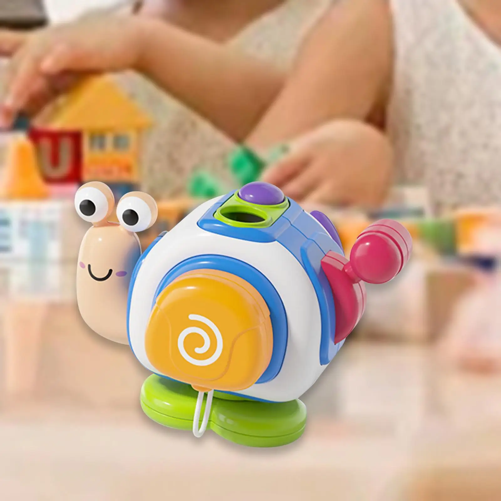 

Baby Busy Ball Visual Development Portable Early Education Toy Snail Busy Ball Busy Hand Grasp Ball Infant Sensory Puzzle