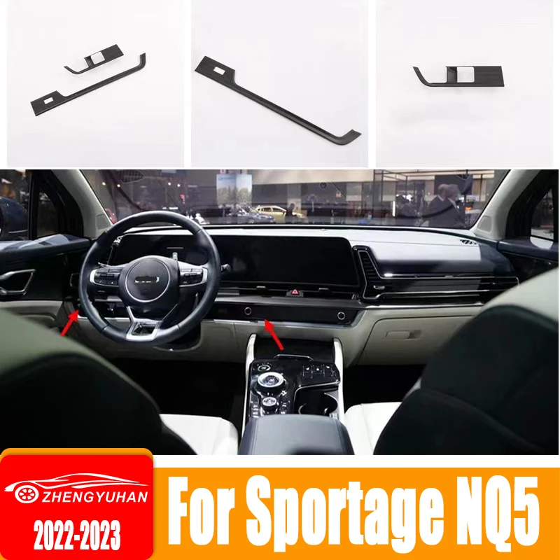 

For Kia Sportage NQ5 Trim Accessories 2022 2023 Sportage Hybrid GT Line HEV Car Headlight Switch Headlight Adjust Button Cover