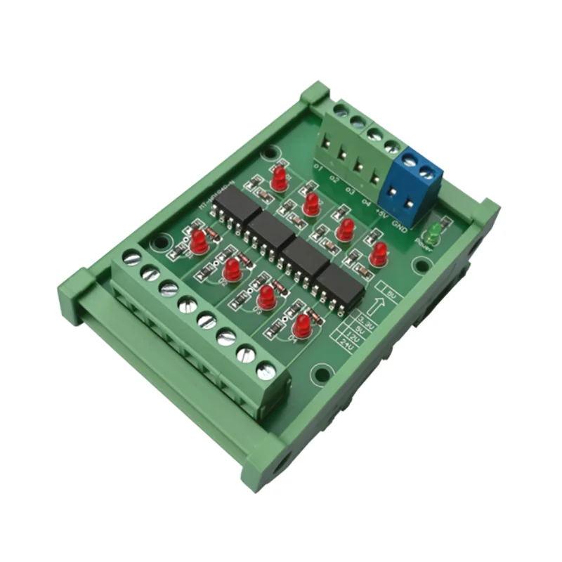 MT-HD1R4P--N 4-way high-speed optocoupler isolation board pulse signal voltage conversion 5V output maximum 2MHZ