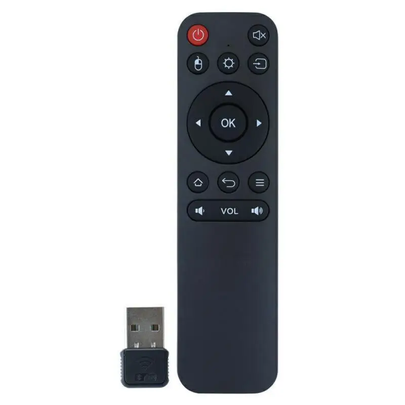 2.4G Wireless USB Receiver TV Box Remote Control BLE 5.0 Android Smart TV Box And PC/TV Wireless Air Mouse Consumer Electronics