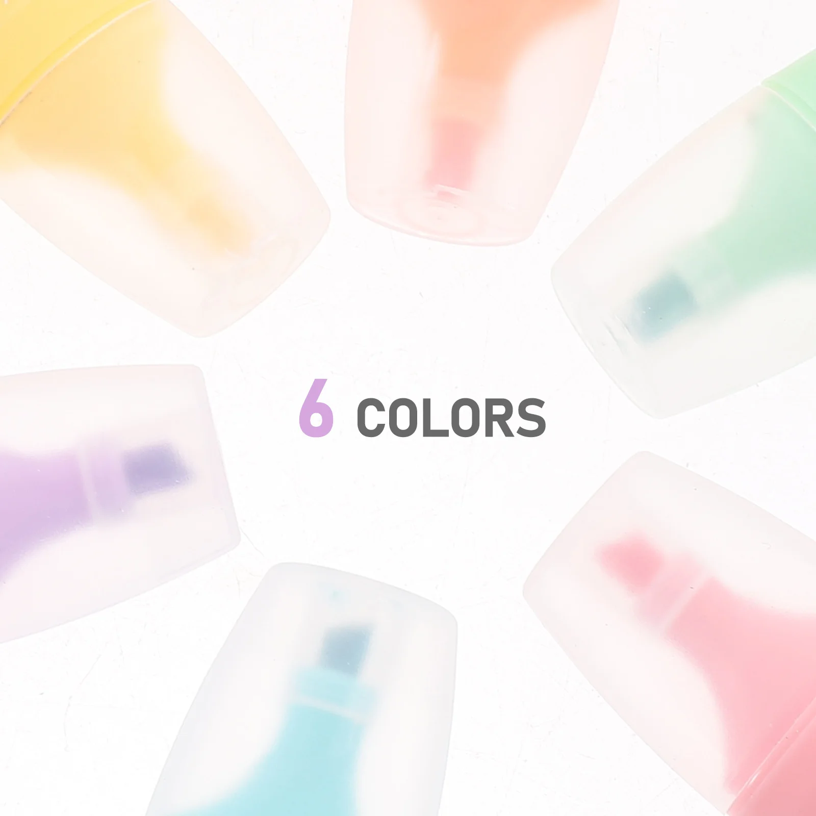 

24 шт. мини-маркеры, красочные мультяшные маркеры, ручка для заметок, маркировка для студентов, школьный офис, яркие цвета, красочный маркер