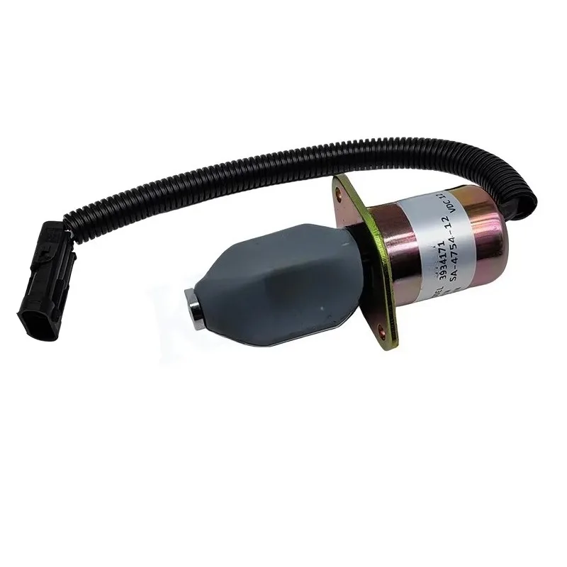 Excavator Parts Hot Sale 3934171 12V Cummins Flameout Solenoid Valve, Part Number 3934171 SA-4754-12 12V Fast Delivery