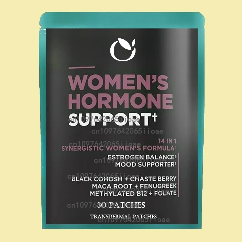 

30 пластырей, транспортировочные пластыри для баланса гормонов для женщин, облегчение менопаузы, гормональная поддержка