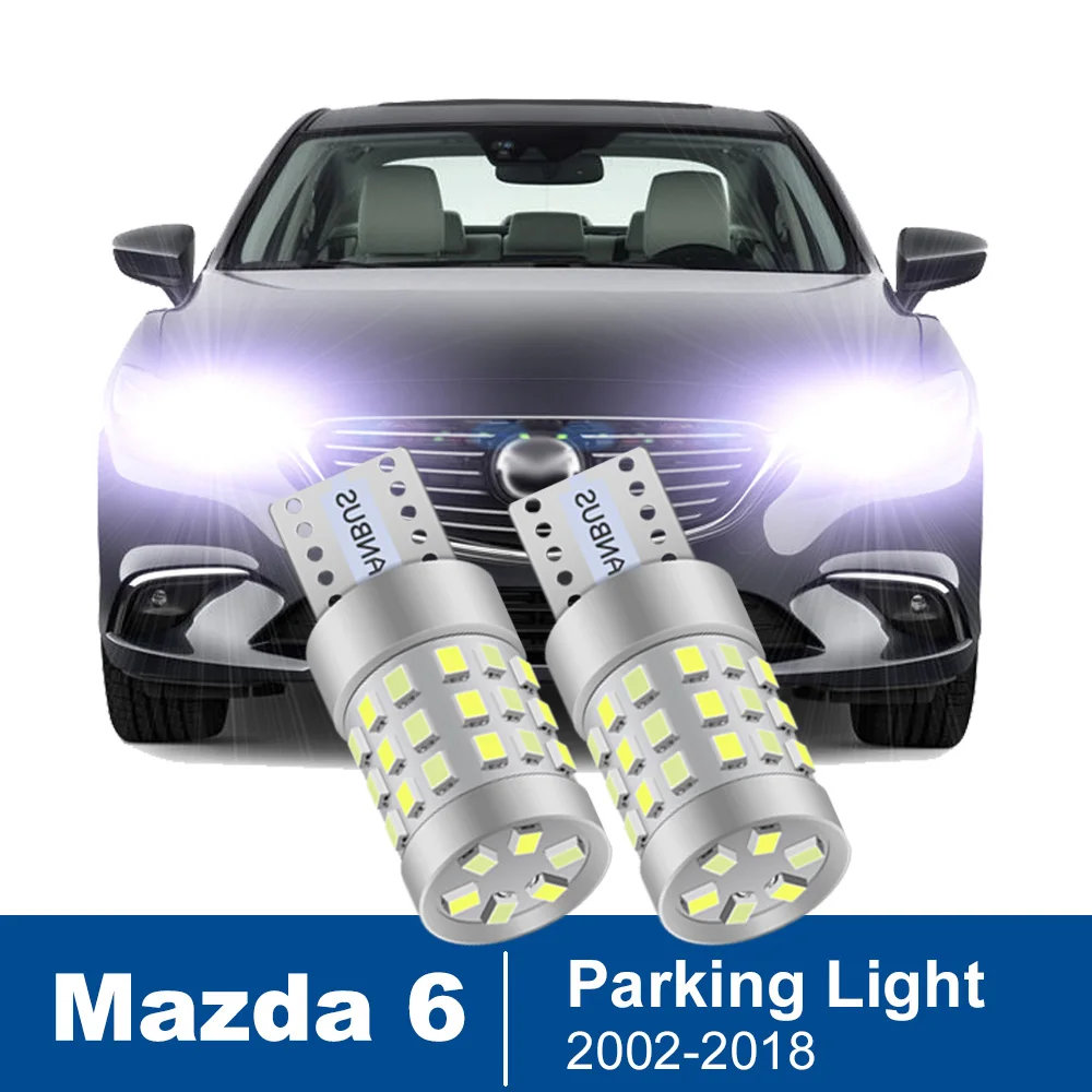 

2Pcs Led Parking Light For Mazda 6 GG GH GJ 2002-2009 2010 2011 2012 2013 2014 2015 2016 2017 2018 Accessories Clearance Lamp