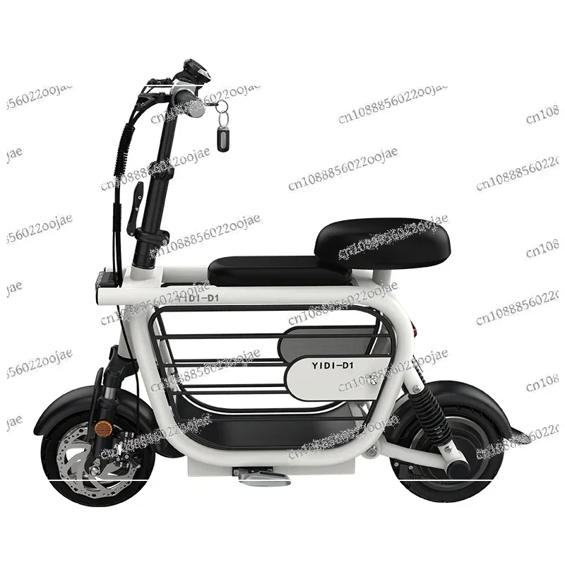 

High speed 30km/h 48V 400W portable 11 inch tire two wheel mini pet electric scooter with pet basket