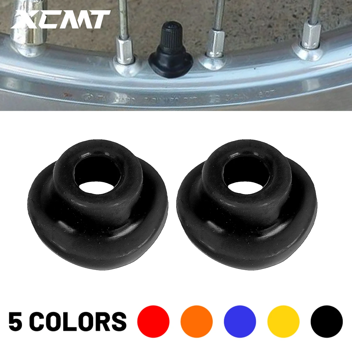 

Motorcycle Silicone Valve Mouth Washers Gasket for Dirt Bike Pit Bike Motocross Universal EXC SXF CRF YZF RMZ KLX YZ 250 350 450