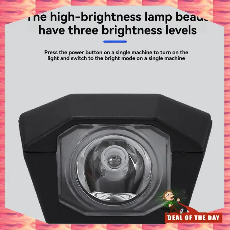 24-Hour Delivery Bicycle Lights USB Charging Horn Lights Night Riding Lighting Mountain Bike Headlights Cycling Equipment