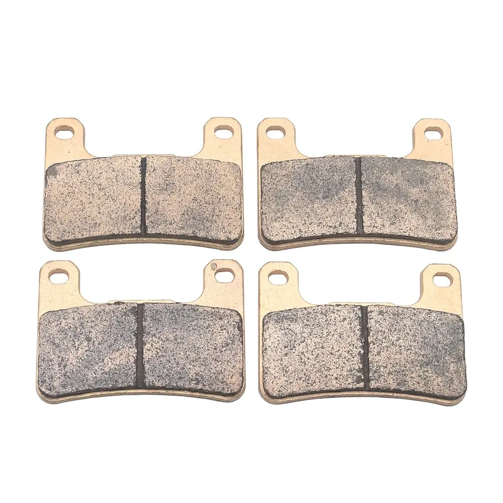 Copper Sintering Front Rear Brake Pads For Kawasaki Ninja ZX10R ZX-10R ZX1000 2008-2010 Z1000 Z1000SX ZR1000 Z 1000 SX 2010-2021