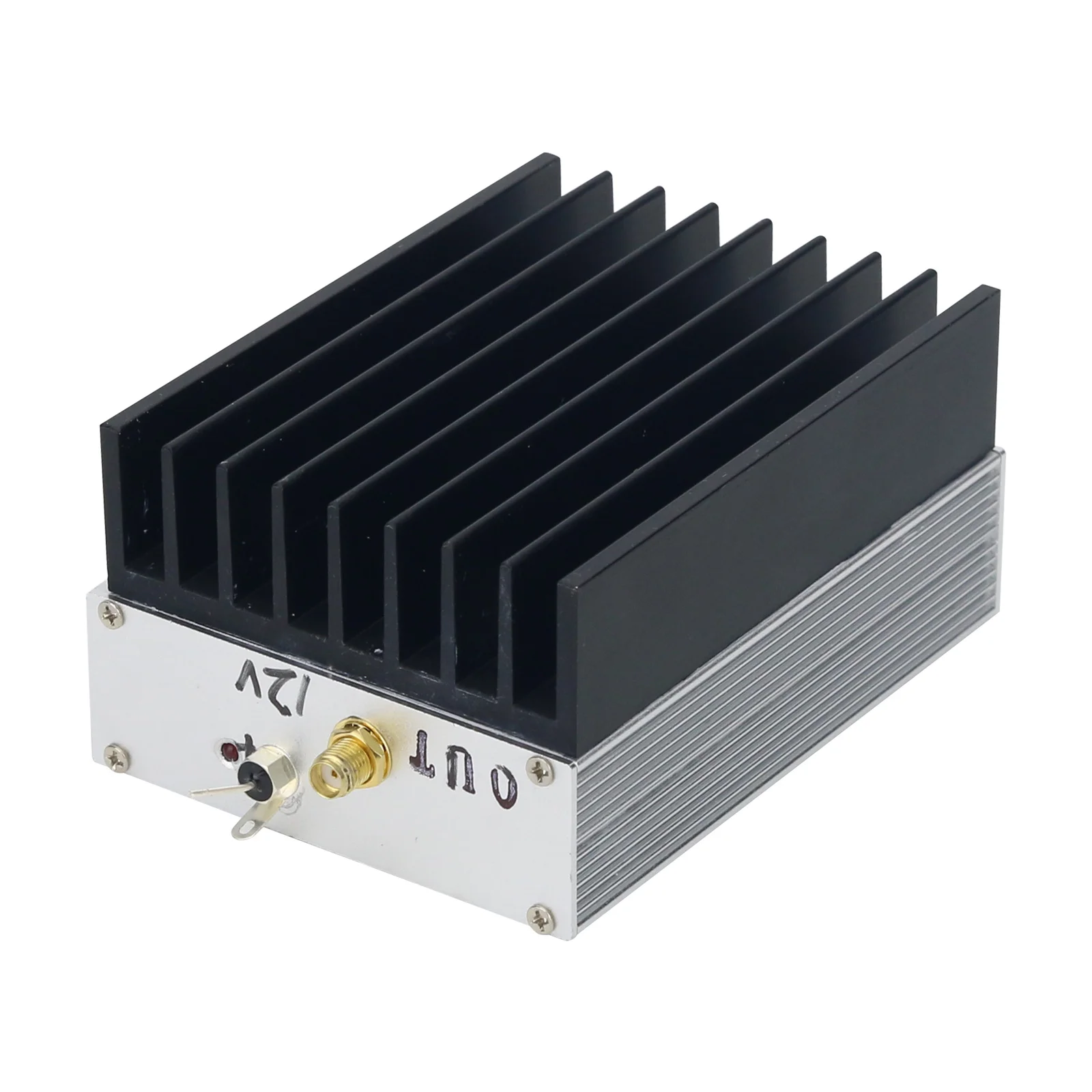 1MHz-130MHz 6W 43dB Wideband RF Amplifier Short Wave Amplifier Linear Amplifier