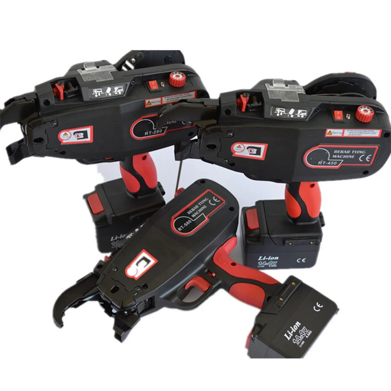 RT-450 Lithium-Powered Rebar Tying Machine - Portable High-Speed Automatic Construction Tool