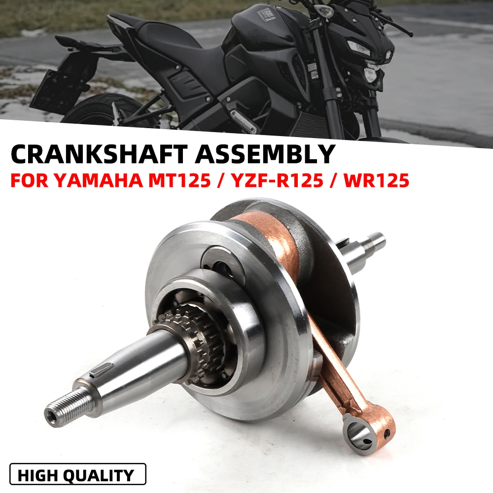 Motorcycle MT125 High Quality Crankshaft Assembly For Yamaha YZF-R 125 WR R 125cc 5D7-WE140-11 4T