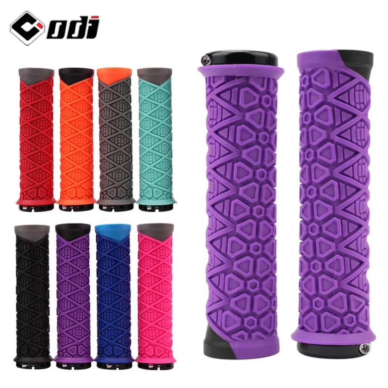 

ODI Bicycle Handles Mtb Cuffs Mountain Bike Grips Handlebar Cover Ergonomic Lock on Grips Silicone Handle Bar Grip Cycling Parts