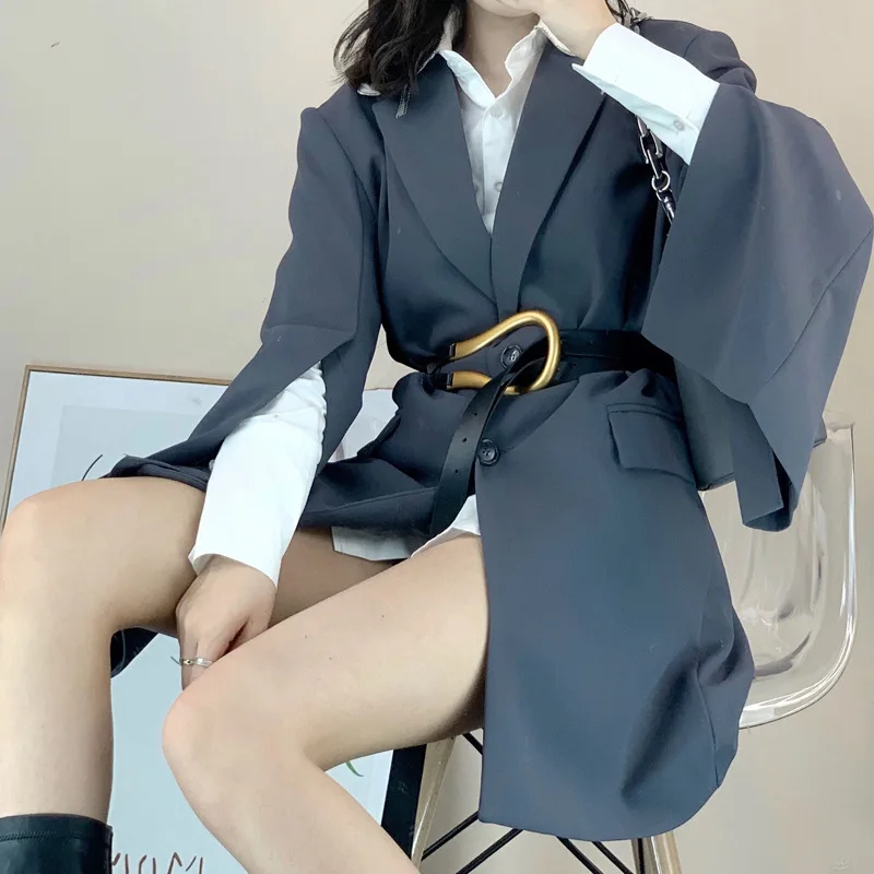 Female PU Popular Fashion Belt Ins Style European American Decorative Western Fitting Shirt Waist Seal Factory Big High Feeling
