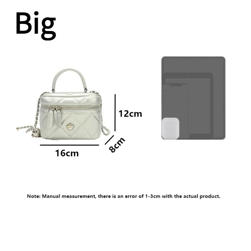 Mini borse a tracolla in pelle PU borse a tracolla moda donna elegante catena rombica borsa a tracolla moda borse femminili di alta qualità