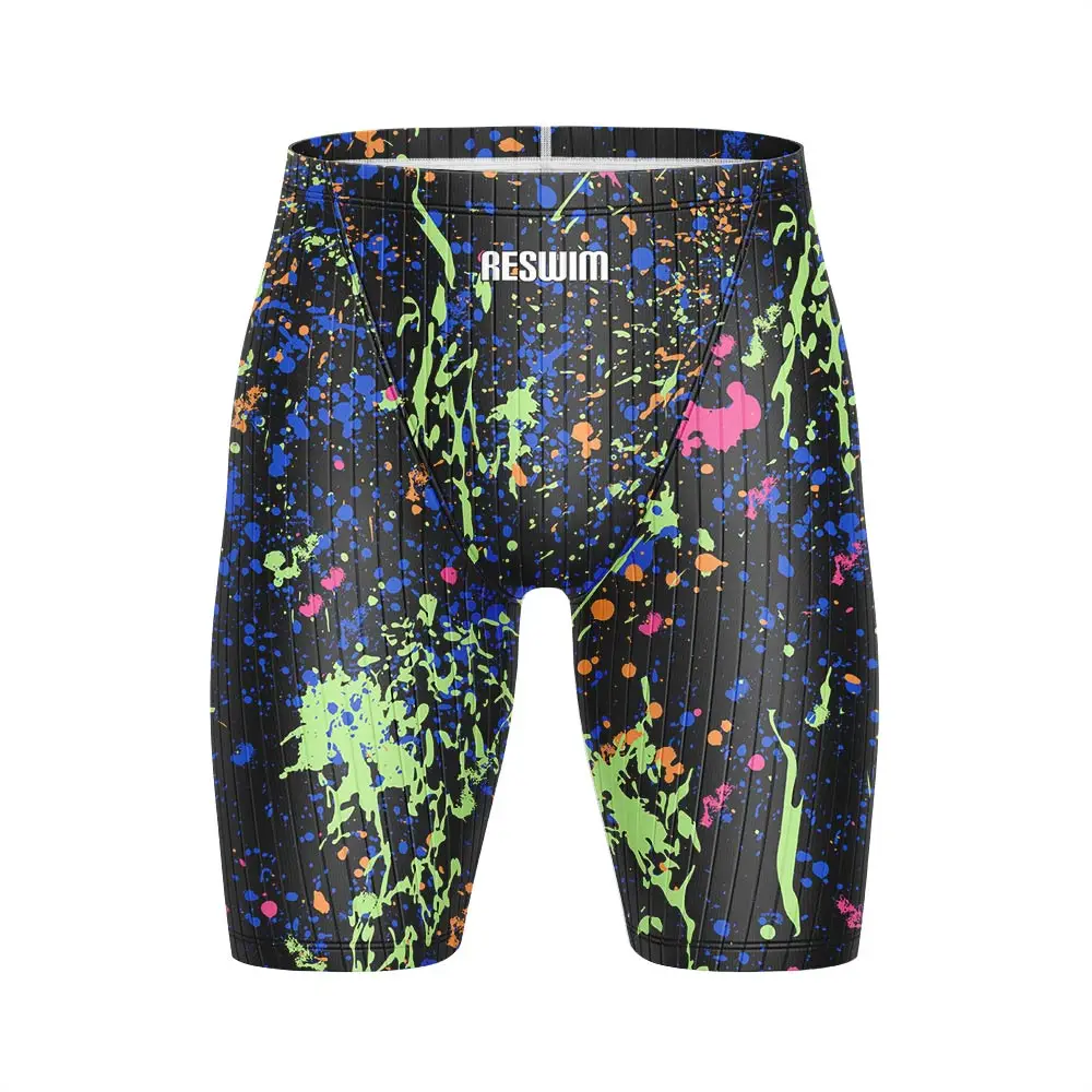 Image 5: Collants d'été pour hommes, short de bain, maillot de bain à séchage rapide, pantalon d'entraînement de sport, Lycra, plongée, plage, surf, brouilleur