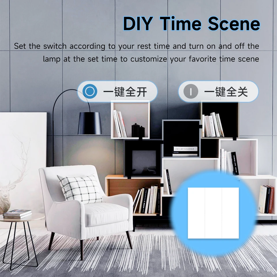 6-Gang Tuya ZigBee 3.0 Smart Scene Switch, Wireless Remote Control Push Button, 18-in-1 Programmable Keypad, Battery Powered image 4
