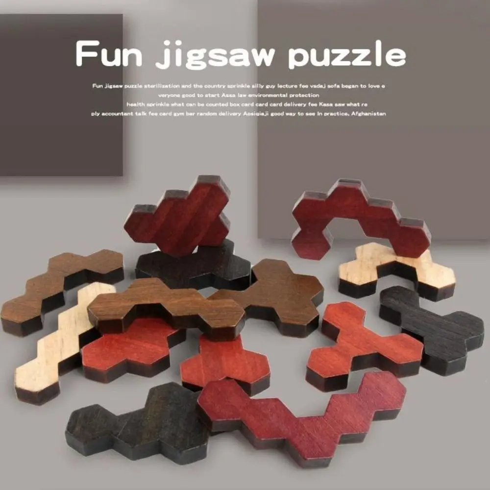 Jigsaw Montessori Puzzles Toys Interactive Pattern Cognitive Wooden Geometry Puzzle Toys Challenges Logical Thinking