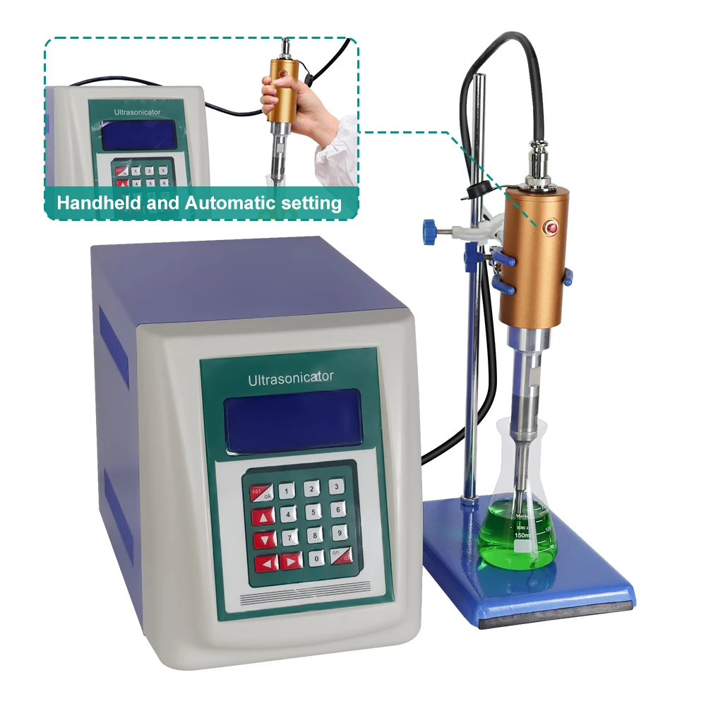 ZOIBKD 5-250 واط يده بالموجات فوق الصوتية الخالط 0.1-150 مللي خلاط مستحلب خلية كسارة