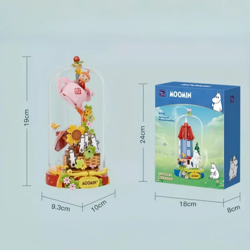 Muumien Joulu Roaming Collection Bouwsteen Bouwspeelgoed Cartoon Decoratie Model Educatief Kindercadeau Bouwstenen