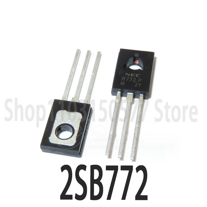 1piece B772 2SB772 2SB772P PNP Transistor Inline TO-126