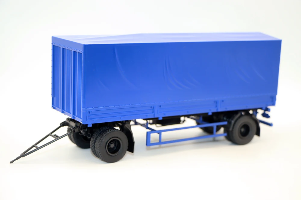 New 1/43 Scale MAZ 83781 Flatbed Container Trailer Only USSR Truck for collection