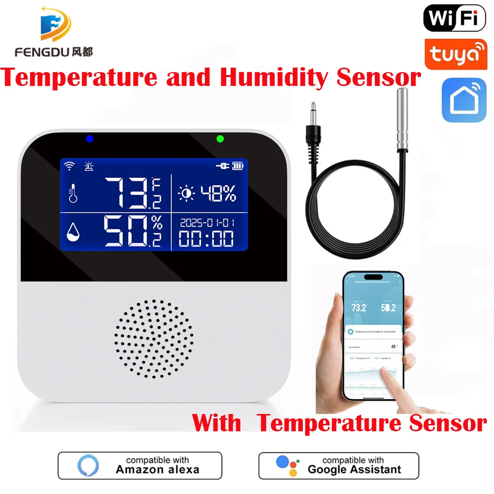 Tuya Wi-Fi умный дом цифровой комнатный