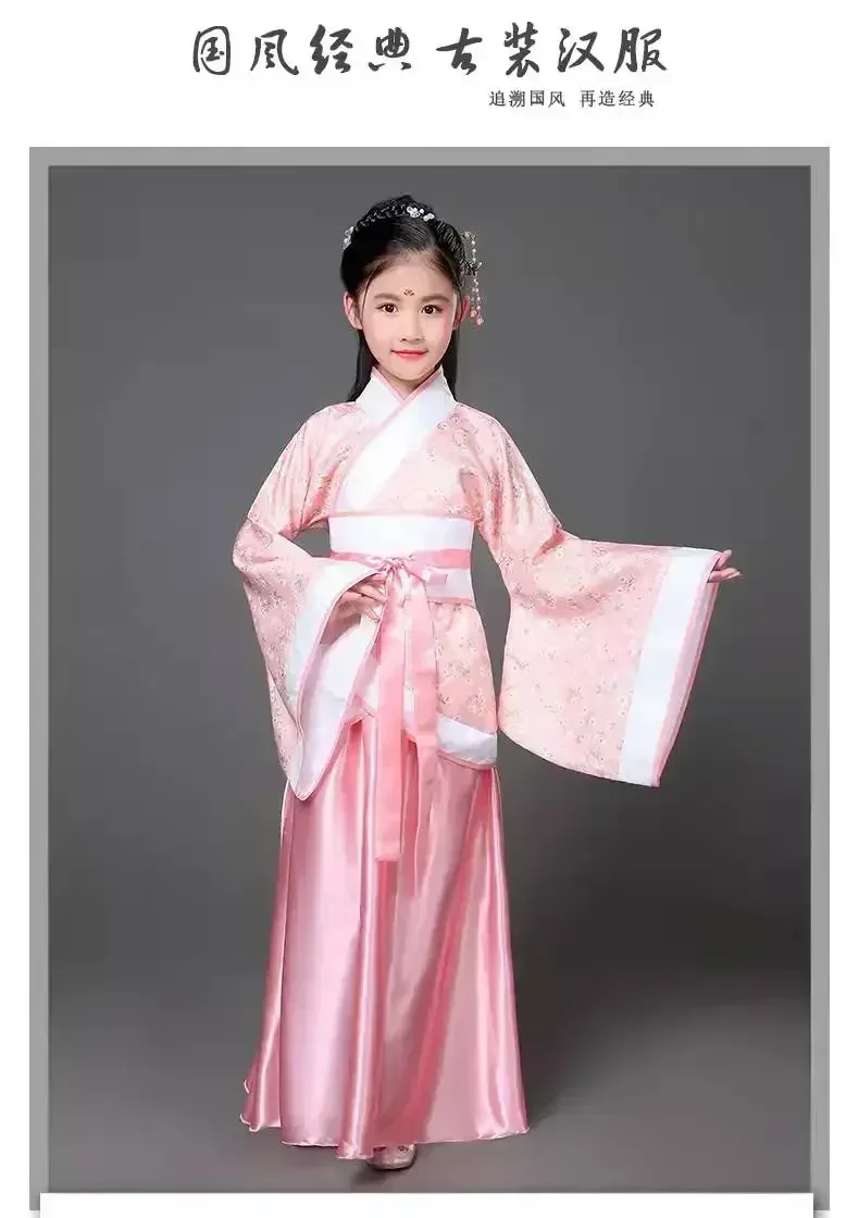 2025 Halloween Chinese Dames Kleding Vintage Kleding Voor Meisjes Karneval Nieuwe Jaar Hanfu Jurk Kid Volwassen Vrouwen