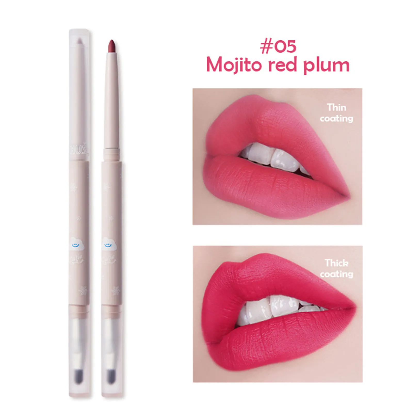 1 Chiếc Kẻ Bút Chì Gợi Cảm Mờ Son Dưỡng Môi Lipliner Lâu Nude Xoay Được Lipsliner Bút Son Môi Bút Nữ Duyên Dáng Môi trang Điểm