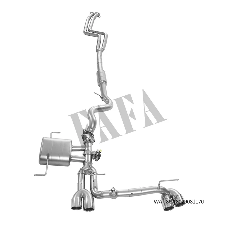 

Высокопроизводительная выхлопная система Cat-Back с электроклапаном и глушителем для BMW 325i E92 3.0