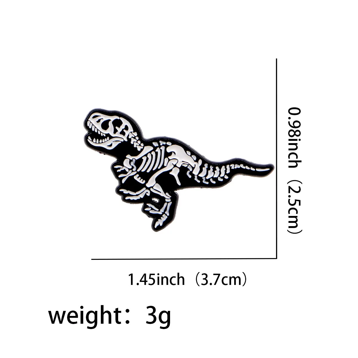 Cool Dinosaur Enamel Pins Women's Brooches Men Lapel Pins Cartoon Badge on Backpack Costume Accessories Animal Jewelry Gifts