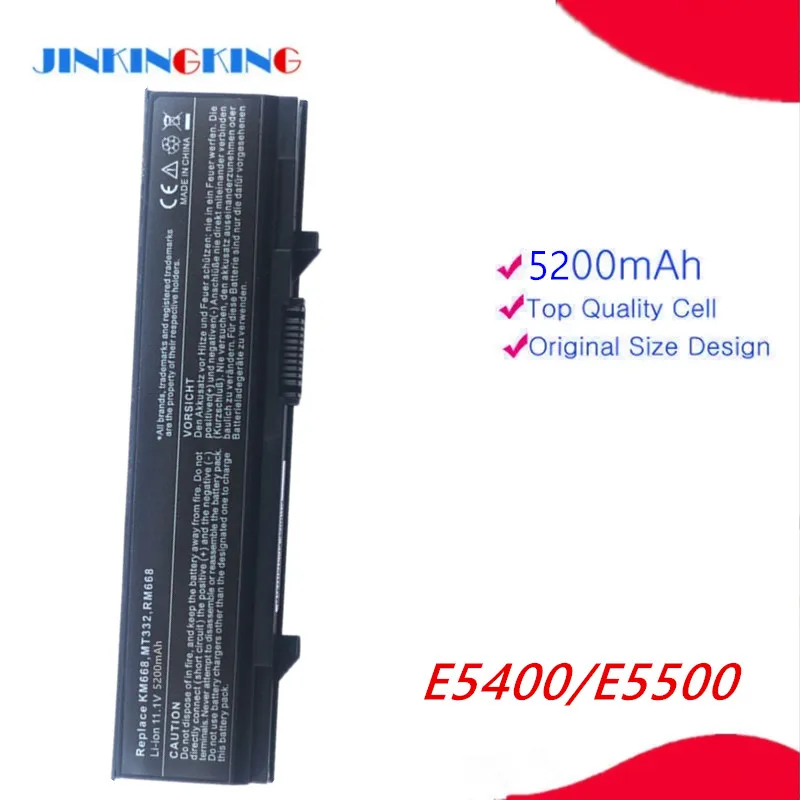 312-0762 Laptop Battery For Dell Latitude E5500 E5510 U116D MT187 KM771 KM769 0RM668 P858D MT193 X064D W071D T749D