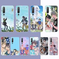 Anime Movie Umibe No Etranger Phone Case for Samsung S21 A10 for Redmi Note 7 9 for Huawei P30Pro Honor 8X 10i cover