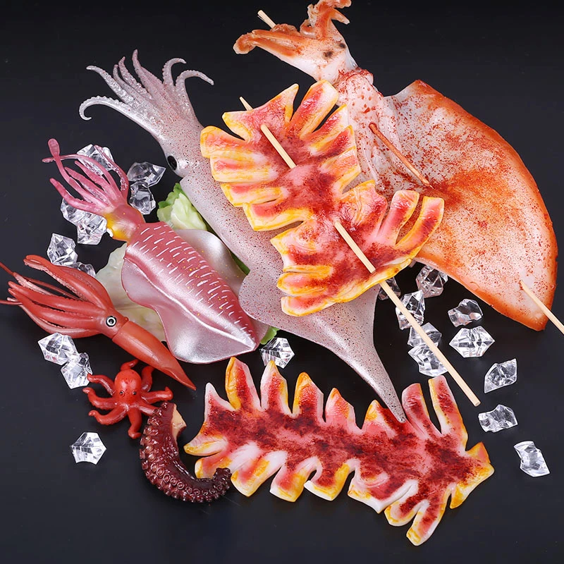 نموذج حبار صناعي للمطبخ والتصو - مراجعة Photography Food وسعره