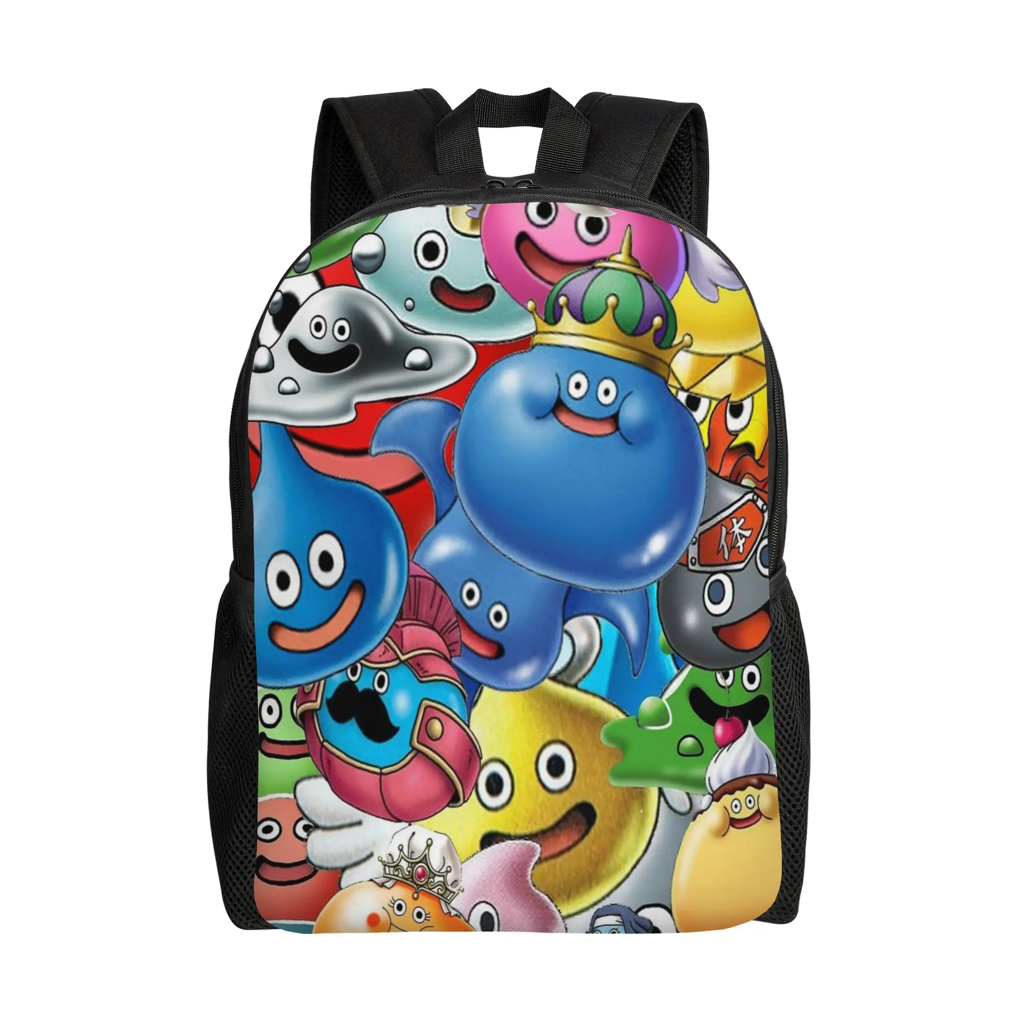 Dragon Quest Slime  Backpack  University Backpacks Girl High Quality Print School Bags Fashion Rucksack
